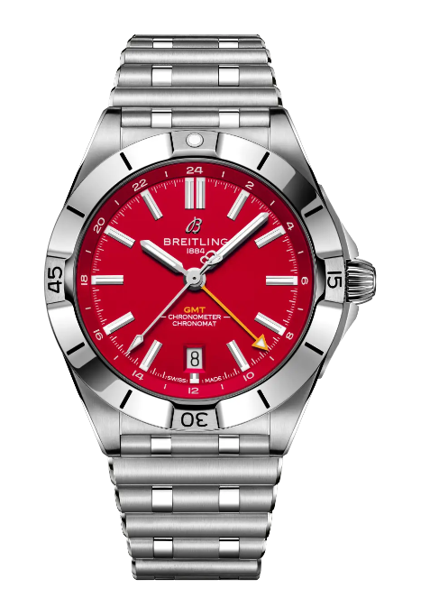 Review Breitling Chronomat Automatic GMT 40 NFL Kansas City Chiefs Edition Replica watch A32398B81K1A1